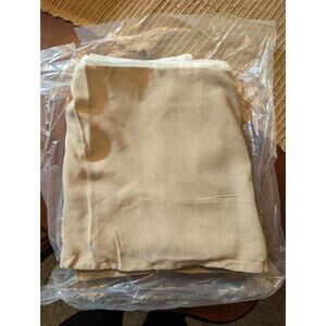 California King Tan Beige Suede Feel Bed Skirt New!